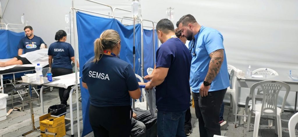 Semsa fará atendimentos de saúde durante festas de aniversário da cidade de Manaus