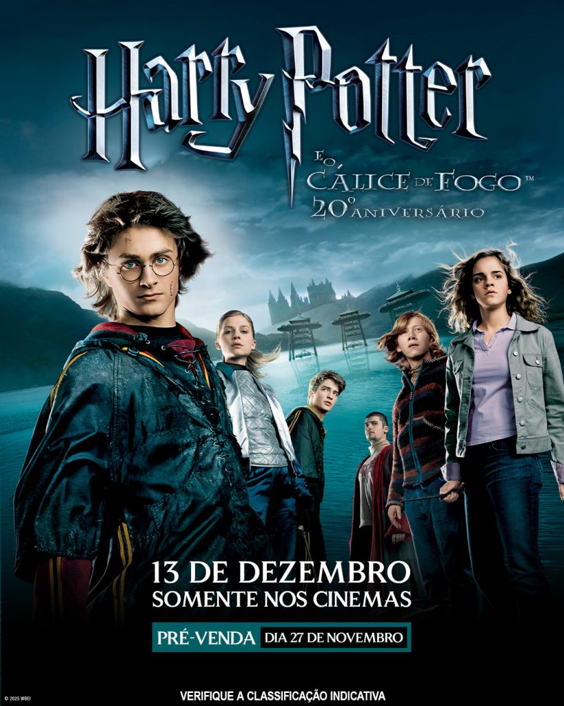 ‘Cálice de Fogo’ leva 374 mil aos cinemas em um dia Harry Potter e o Cálice de Fogo dia 13 de dezembro nos cinemas
