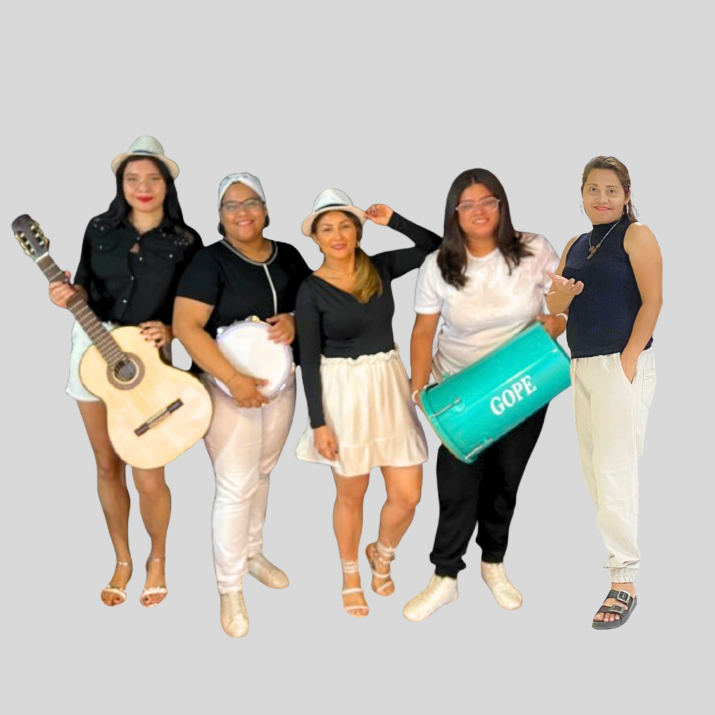 Samba com as moças - grupo de Manaus - Amazonas