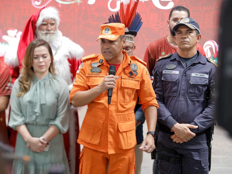 SSP-AM Reforça Segurança no Natal com Tecnologia Avançada SSP-AM terá policiamento intensivo no Amazonas para garantir Natal mais Seguro (Foto: Arthur Castro)