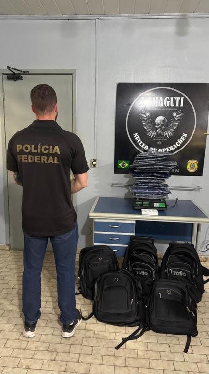 Policia Federal apreende cocaína na cidade de Tabatinga, Amazonas