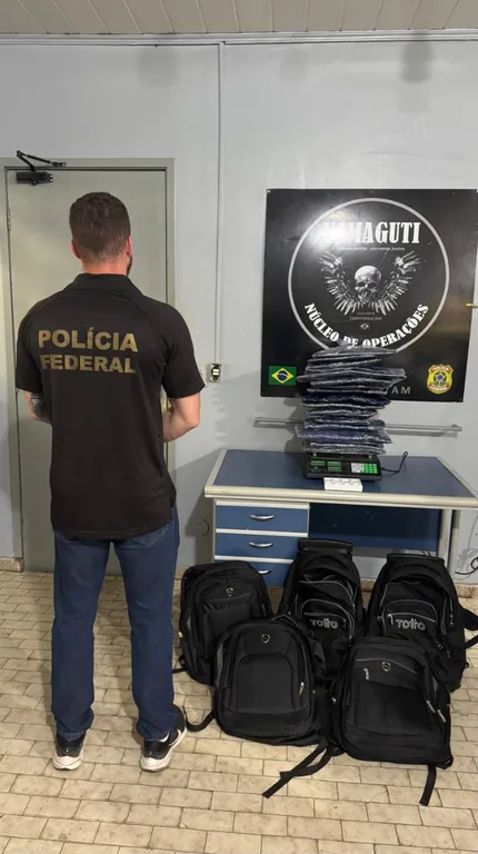 Policia Federal apreende cocaína na cidade de Tabatinga, Amazonas