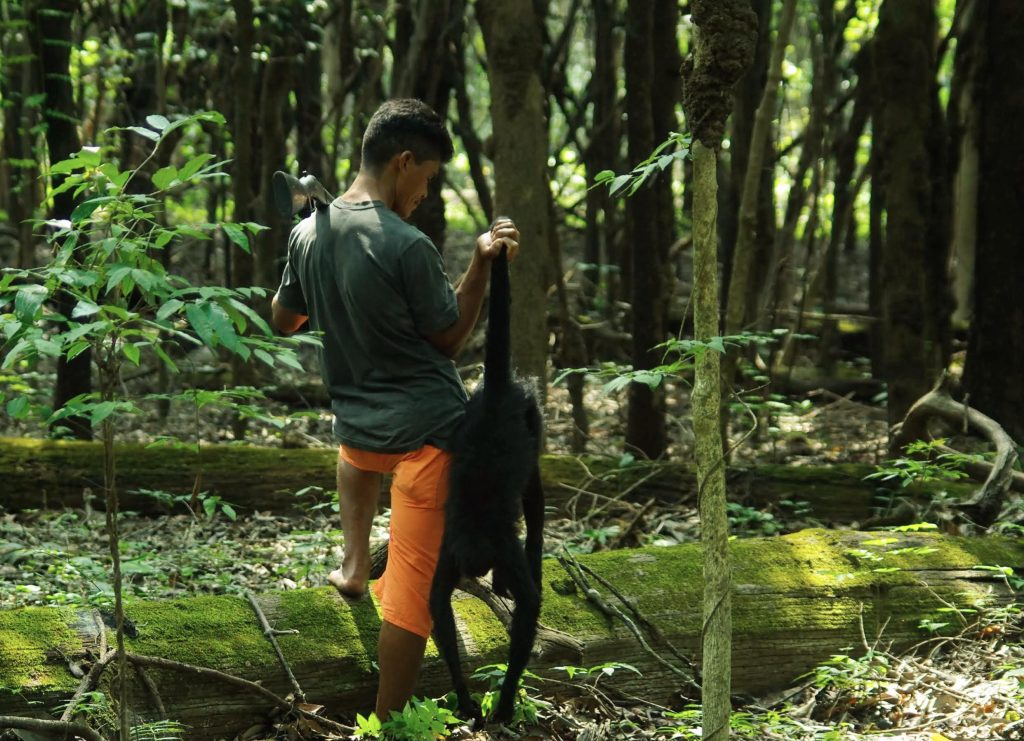 
Caca-de-animais-silvestres-na-Amazonia_Foto-Andre-Antunes_RedeFauna_Artigo-Nature-com-participacao-de-pesquisadores-do-INPA