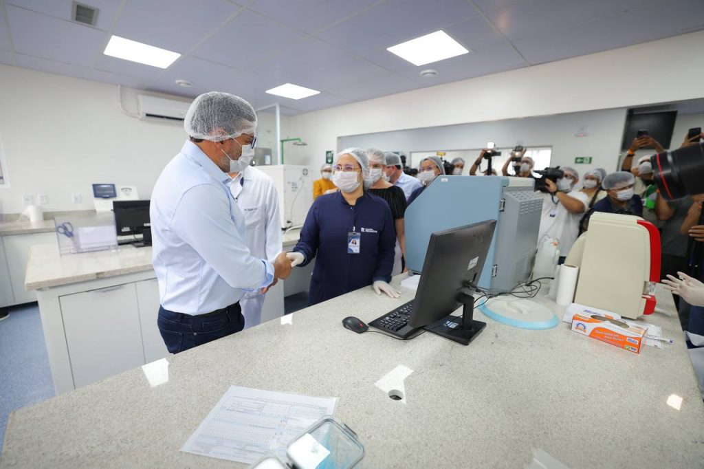 Governador Wilson Lima inaugura primeira etapa das obras de modernização do Hospital Francisca Mendes

 