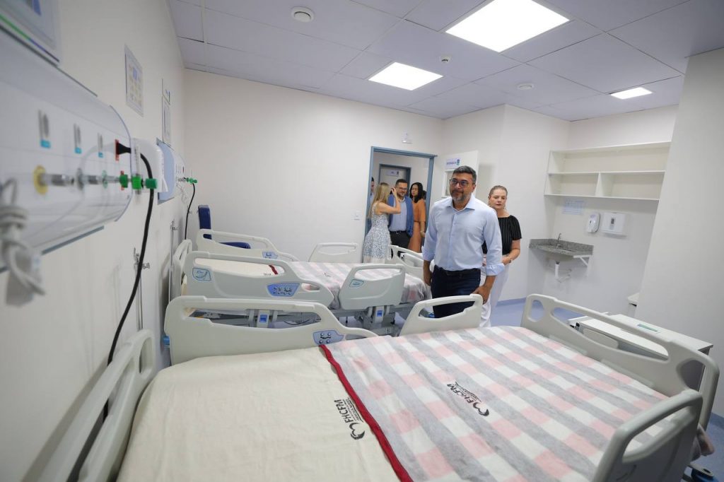 Governador Wilson Lima inaugura primeira etapa das obras de modernização do Hospital Francisca Mendes

 