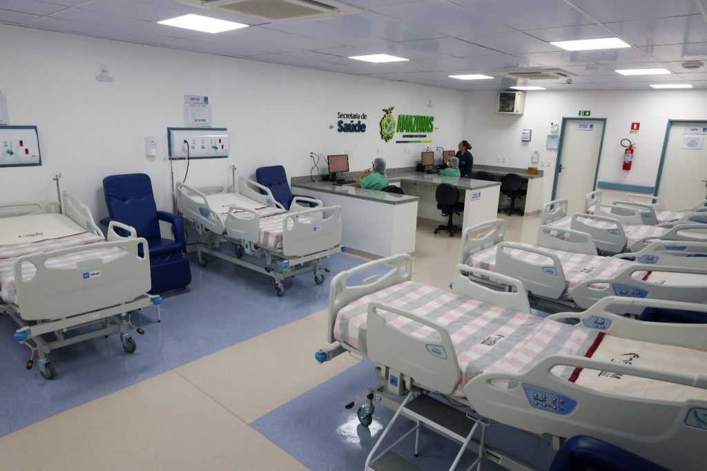 Governador Wilson Lima inaugura primeira etapa das obras de modernização do Hospital Francisca Mendes

 