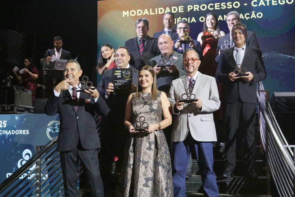 Vencedores na modalidade processo, Média Organização_