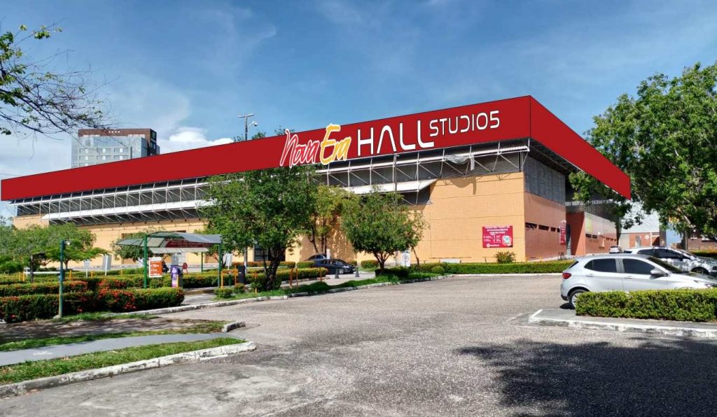 Centro de Convenções Studio 5 em Manaus passa a se chamar Nova Era Hall Fachada do Nova Era Hall Studio 5, centro de convenções localizado no complexo do Shopping Studio 5, em Manaus.
