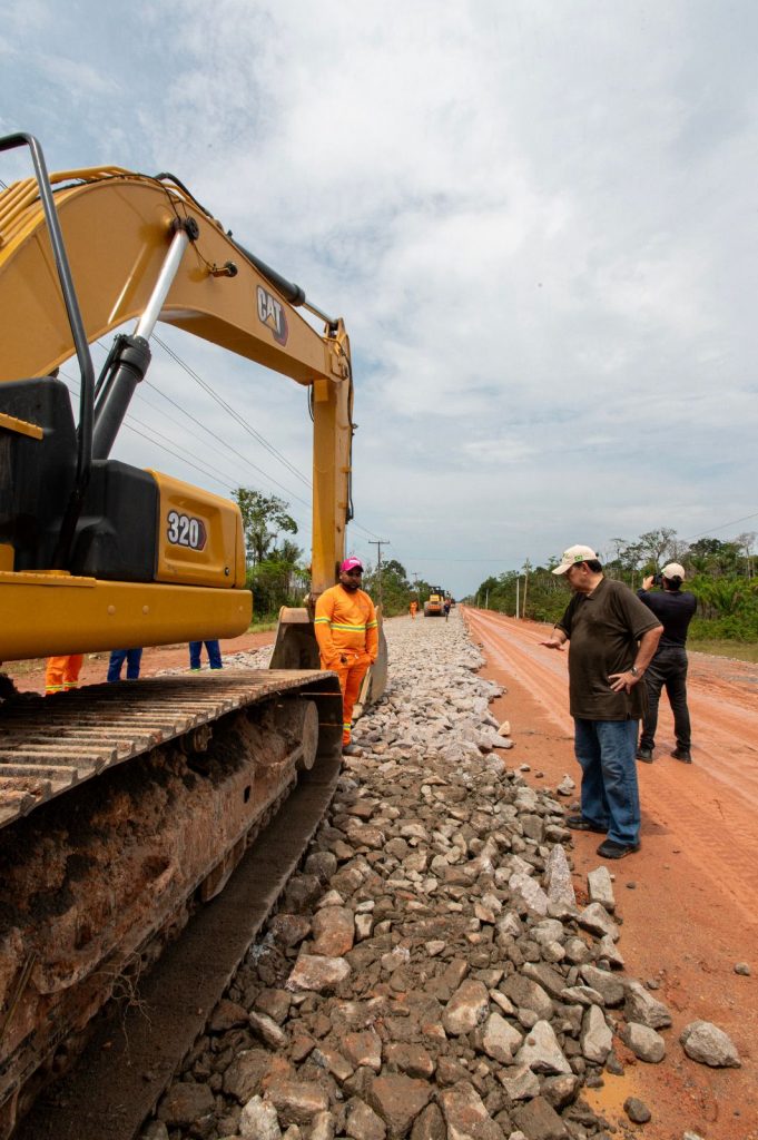 Obras de revitalização na BR-319
