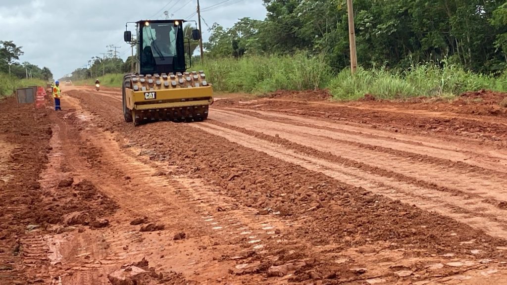 Obras de revitalização na BR-319