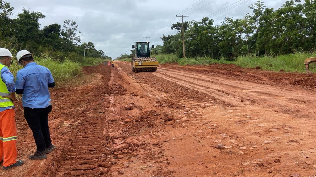 Obras de revitalização na BR-319