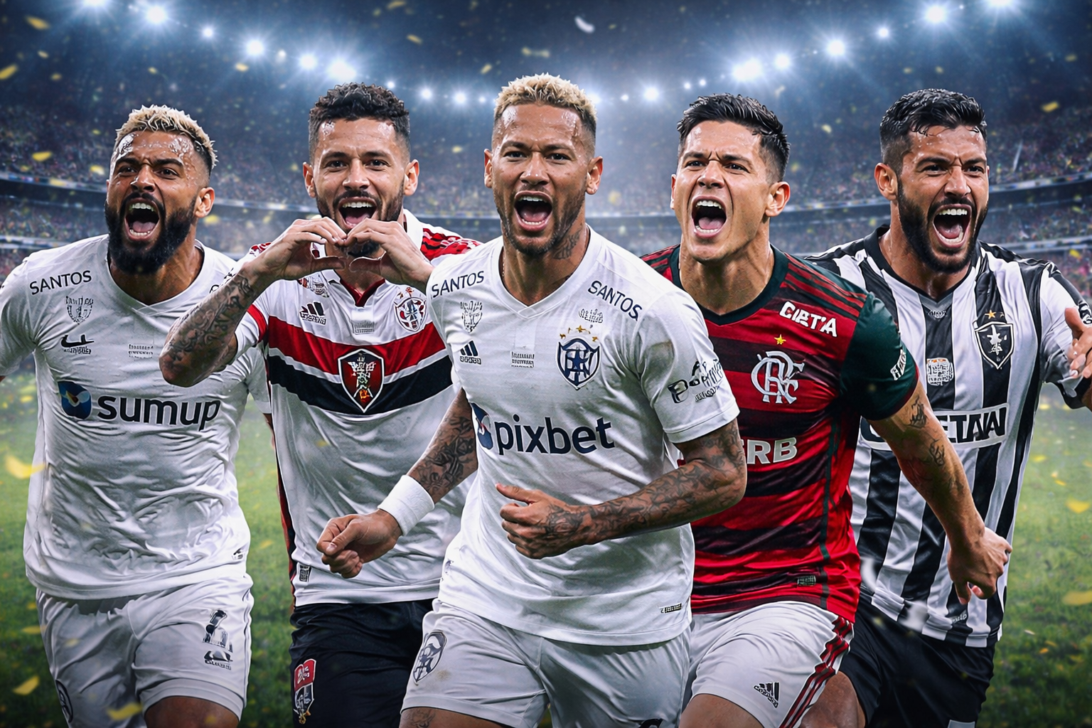 Brasileirão 2026 reúne os maiores artilheiros em atividade da Série A ...