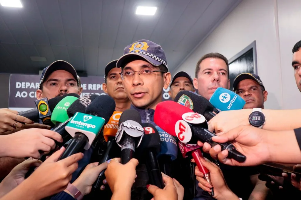 Policia explica apreensão de drogas em Manaus