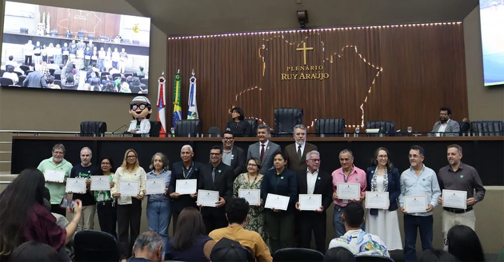 Homenagem ao Bosque da Ciência do INPA na Aleam