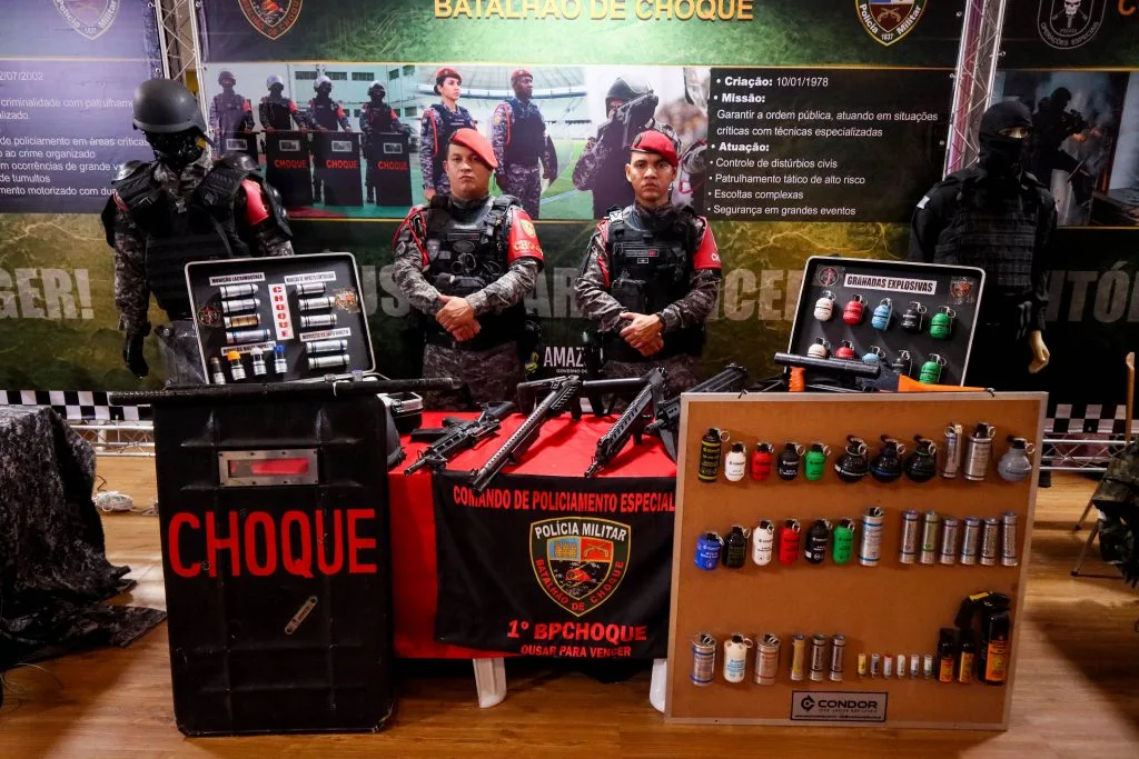 Exposição da Policia Militar do Amazonas