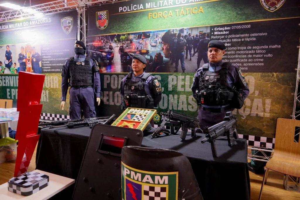 Exposição da Policia Militar do Amazonas