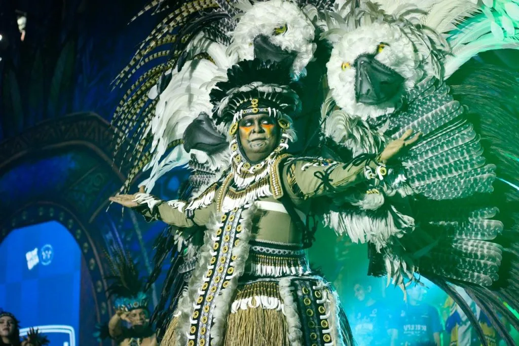 Ex-pajé do Boi Caprichoso Waldir Santana