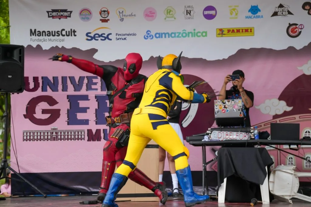 Evento reúne fãs de cultura pop, games e cosplay no Centro de Manaus — Foto: Docefotografia/Divulgação