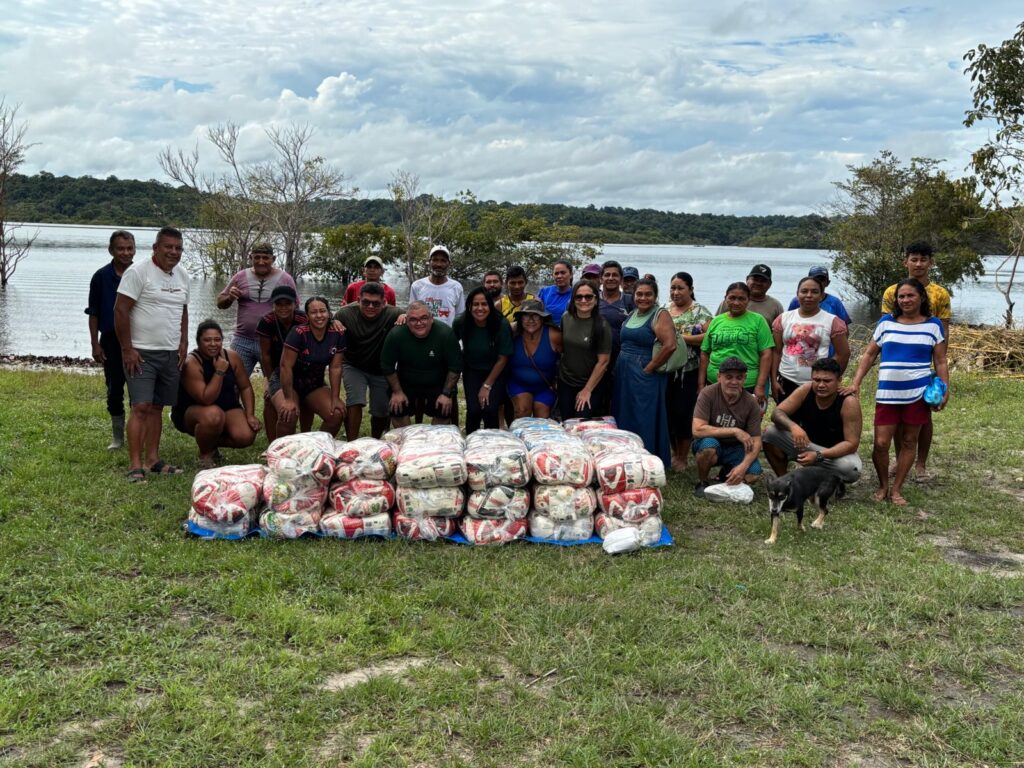 alimentos para população ribeirinha no amazonas durante cheia dos rios