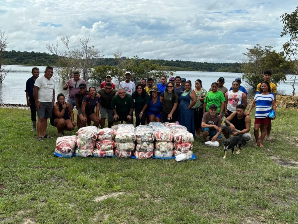 alimentos para população ribeirinha no amazonas durante cheia dos rios