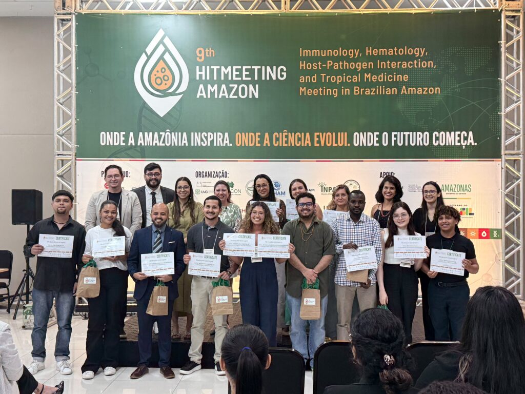 Alunas premiadas pela Fiocruz Amazônia